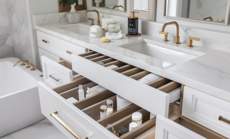 5 Smart Storage Hacks to Declutter Your Freestanding Vanity